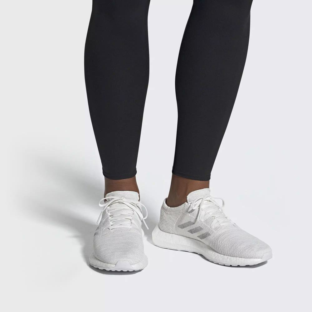 Adidas Pureboost Go Tenis Para Correr Blancos Para Hombre (MX-87510)